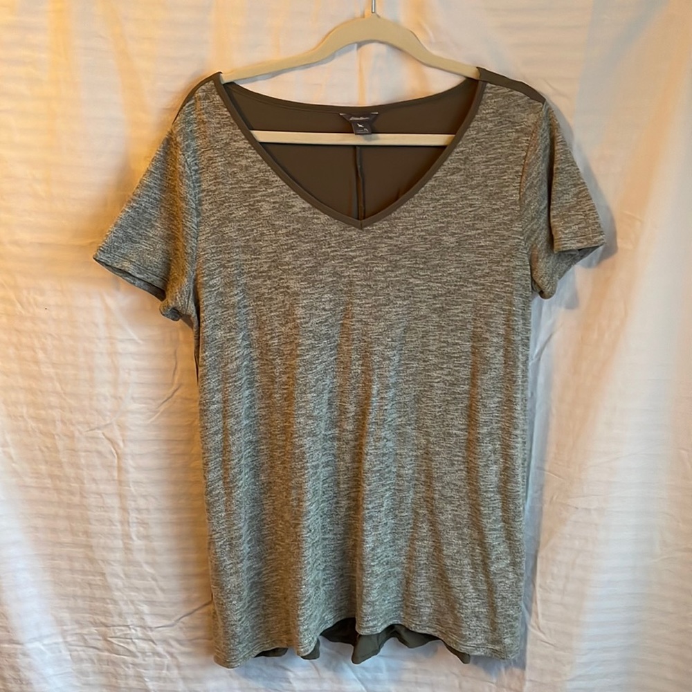 Eddie Bauer T-shirt Top Size LT. VGUC.